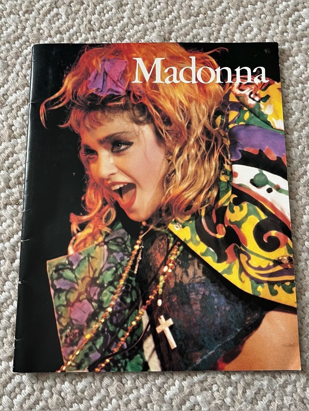 Vintage 1985 Madonna: Like a Virgin Tour Magazine Book